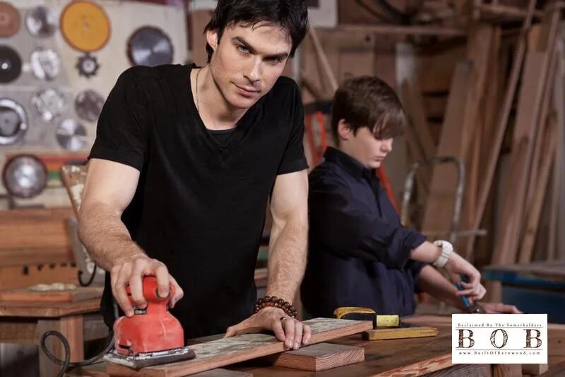 Ian works