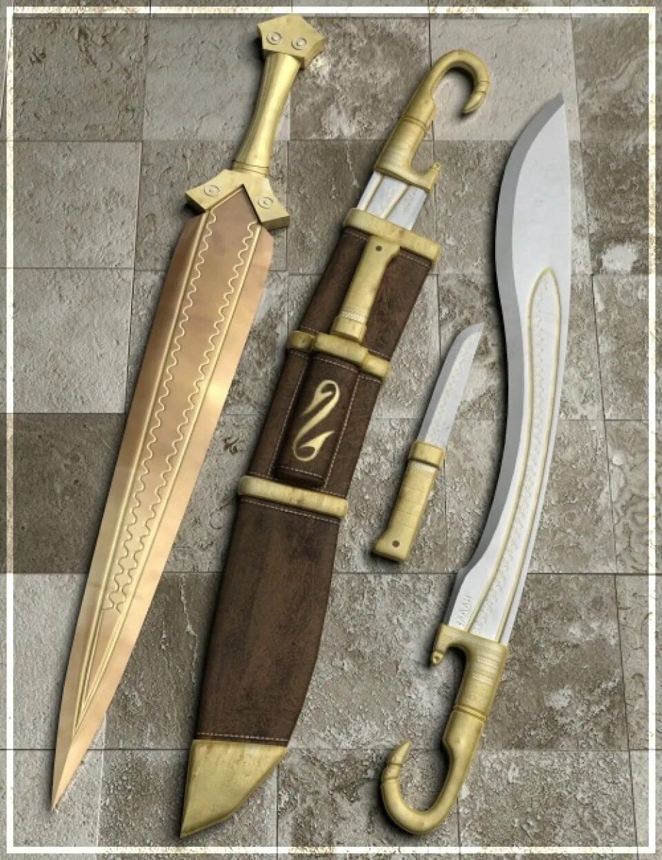 Ancient blades
