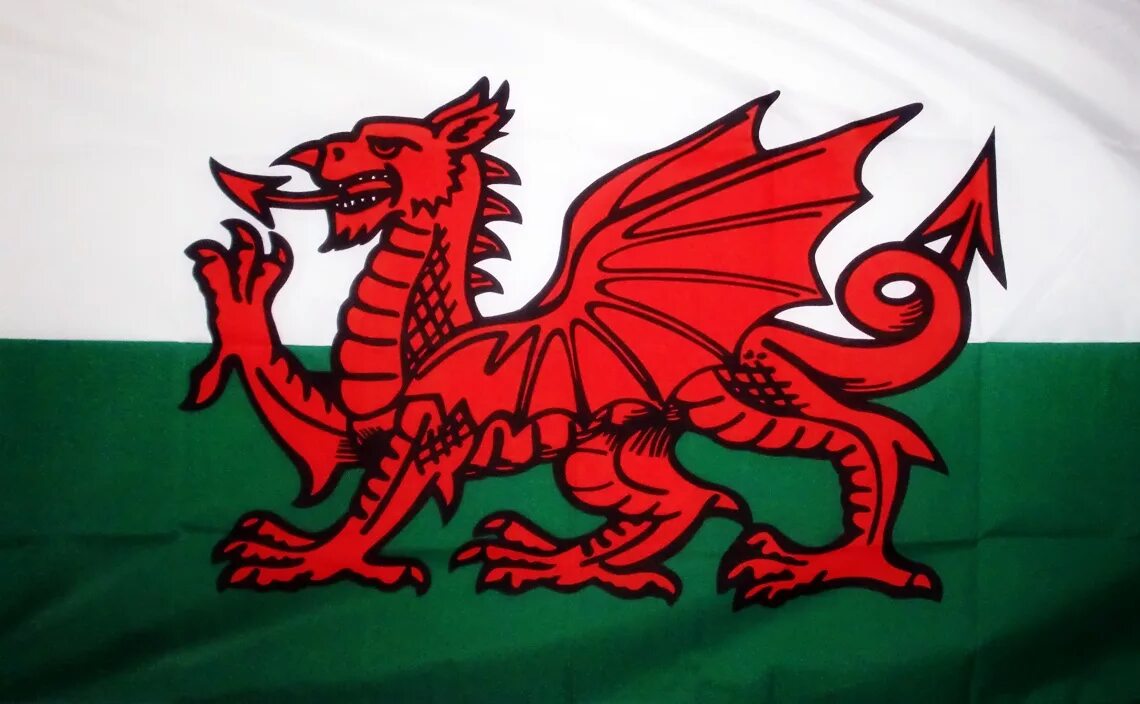 Дракон какая страна. Национальный флаг Уэльса. Уэльс флаг флаг. Красный дракон на флаге Уэльса. Дракон на флаге Уэльса.
