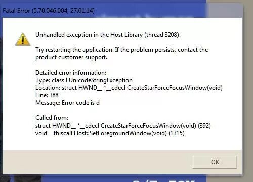 Outline error code 4. Outline error code 4