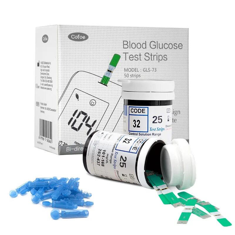 Сахарный тест. Тест полоски для глюкометра cofoe. Полоски для определения сахара в крови. Диабетических тест полосок. Иглы для измерения сахара.
