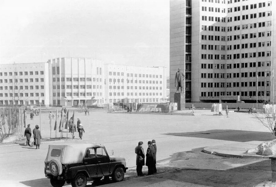 Проспект Ленина - Retro photos