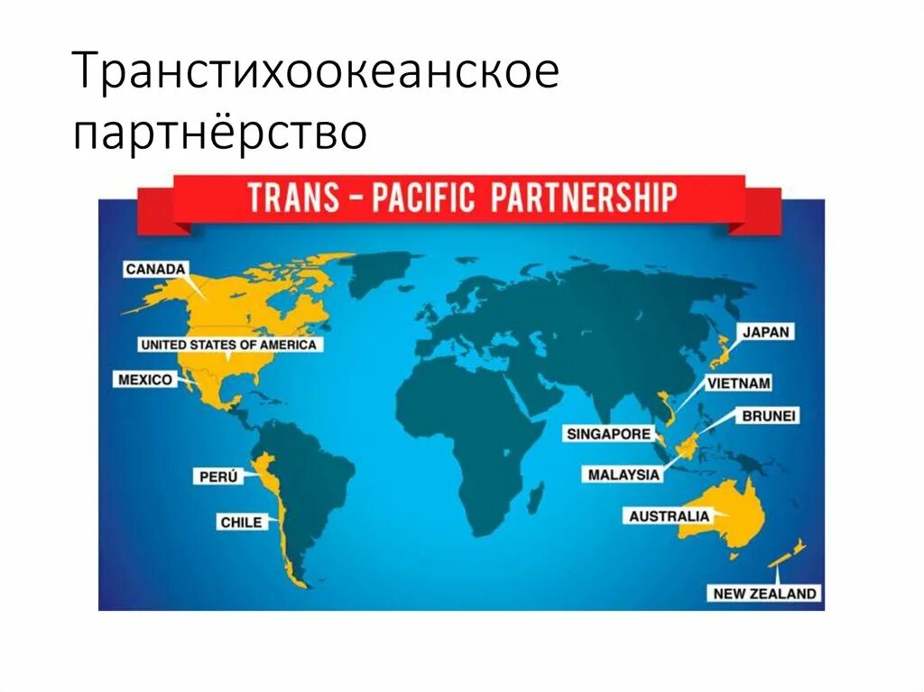 Транстихоокеанское партнерство. Международная экономическая интеграция карта. тихоокеанское торговое партнерство. страны транстихоокеанского партнерства карта.
