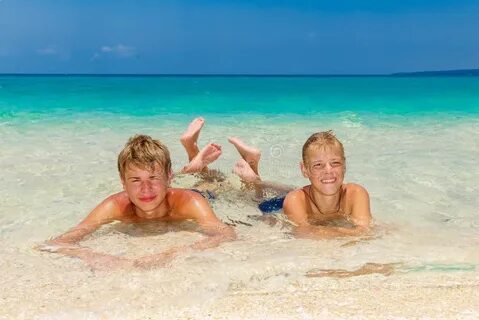 Relaxing boys