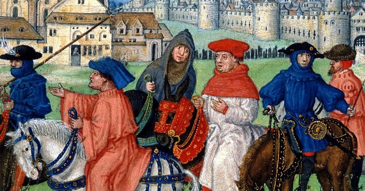 Низкое средневековье. Canterbury tales by g.chaucer. пилигримы средневековья. бедняки пилигримы средневековья. средневековье исторические реставрации.