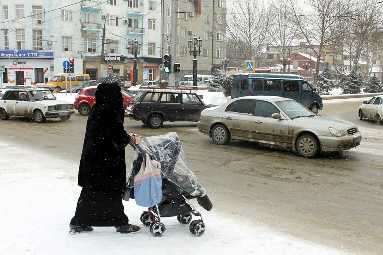Махачкала зимой фото Россия замерзает. таких морозов не было 70 лет ЯПлакалъ