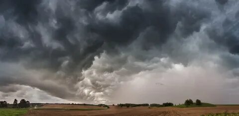 Storm began