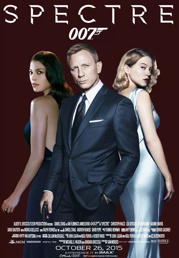 «Бонд» poster. James Bond Spectre Pin. Spectre is a brilliant