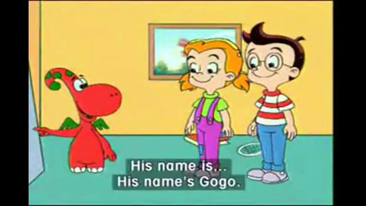 Her his name s. Gogo английский для детей. Дракончик Гого.