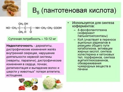 Витамин в6 какая кислота