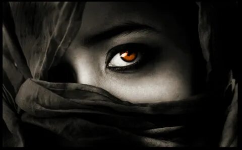 Covered eyes