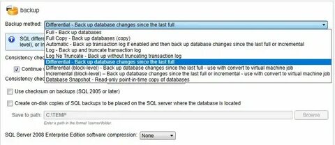 Backup and replace