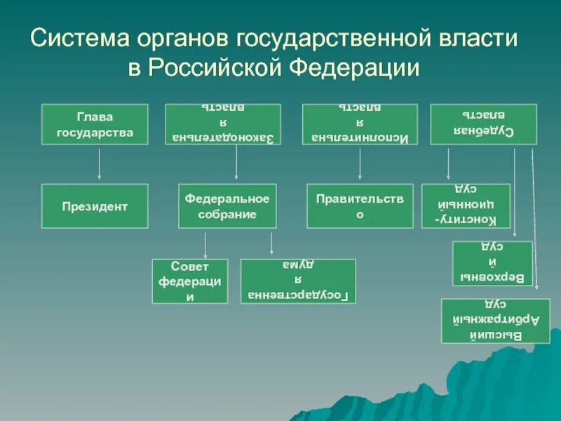 13 органы государственной власти российской федерации