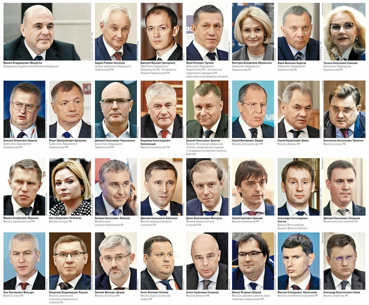 Высшие представители власти