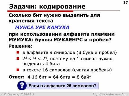 3 бит сколько символов