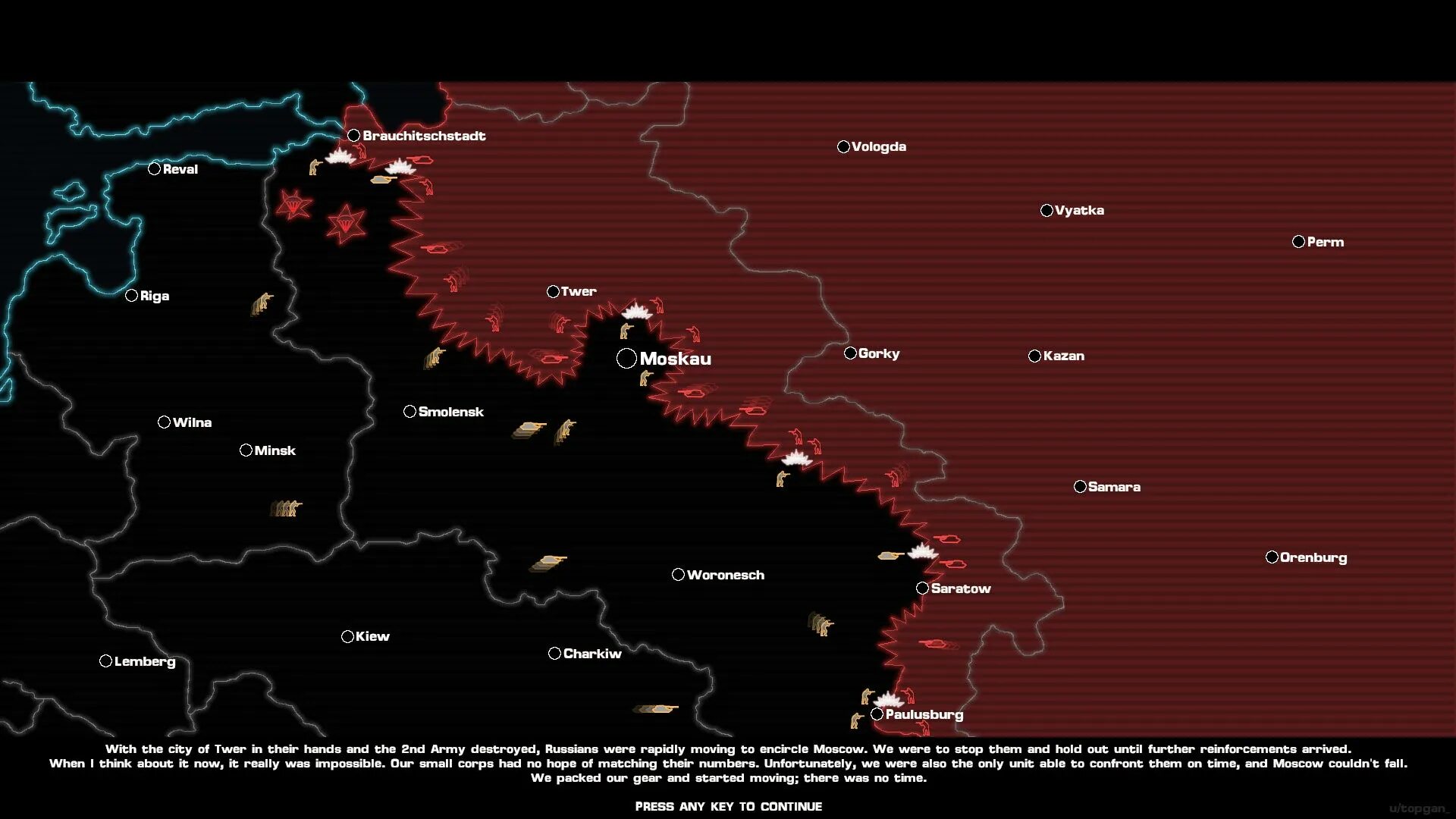 Карта России тно. Russia is western