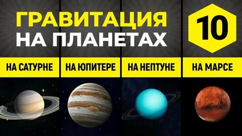 Гравитация планет