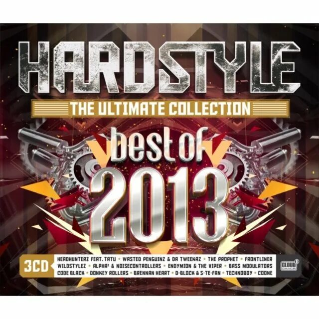 CD диск сборник Hardstyle. Hardstyle Label. The Ultimate collection (2016). Best collection 2