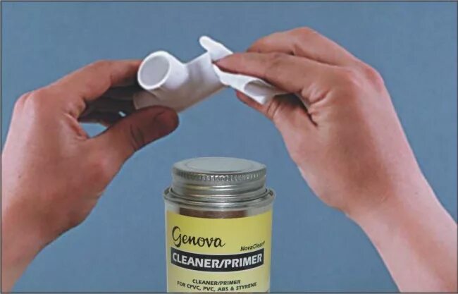 Обезжиривания трубы