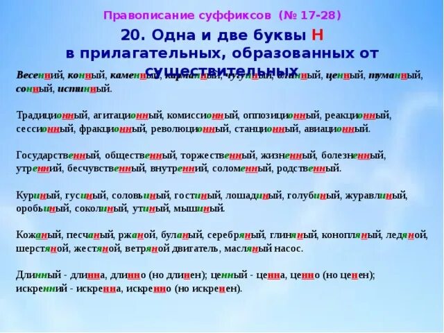 Слова на буквы нн. Прилагательные с одной и двумя буквами н в суффиксе. Прилагательное одна и две буквы н. Одна и две буквы в суффиксах прилагательных. Одна и две буквы н в суффиксах прилагат.