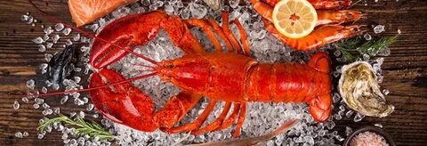 Красные морепродукты
