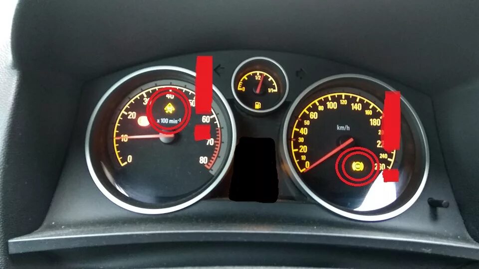 Ошибки опель мерива б. Датчик ESP Opel Astra h. Opel Astra h лампа уровня масла. Датчики приборов Опель Зафира 2011г бензин.