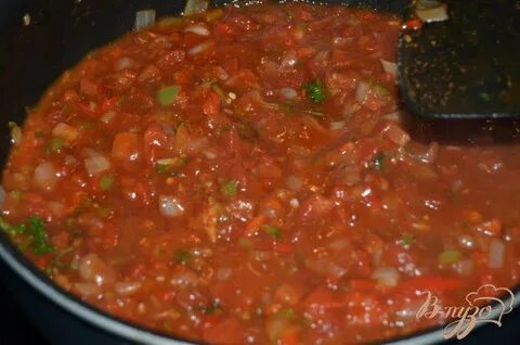 Томатная подлива для гречки без мяса