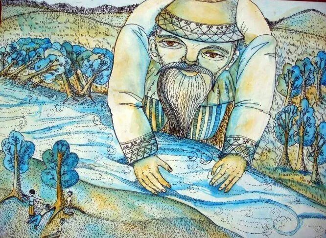 Сказание нарисовать. Инмар у удмуртов. Моисей библейские сказания. Скрижали завета для детей моисей раскраска. Зухра башкирский эпос.