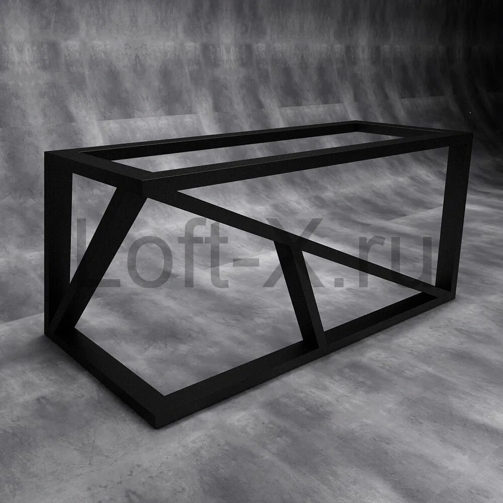 Каркасы столов металлические в стиле лофт Tower Solid Glass Top Dining Table By CosyWood Metal dining table, Glass dining