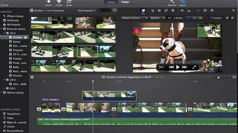 Imovie обрезать видео