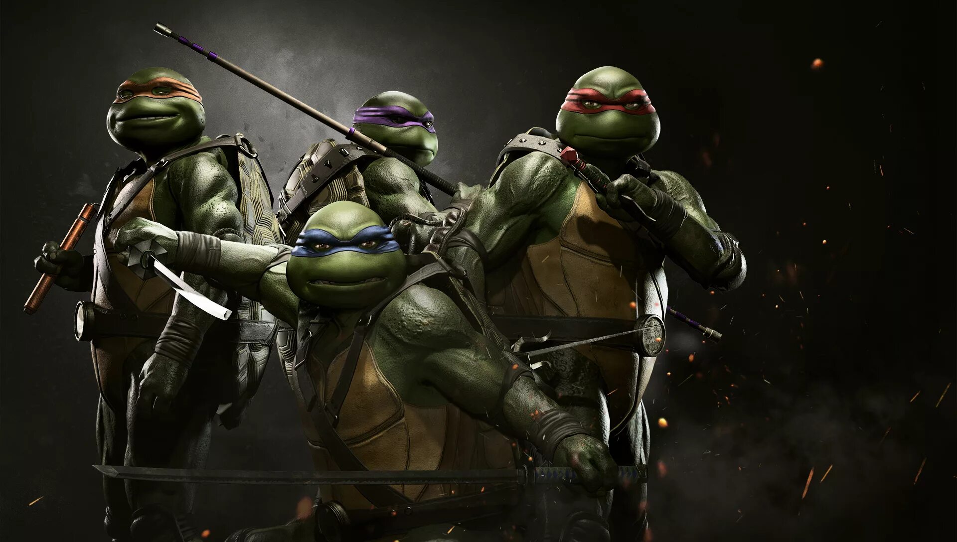 Tmnt x. Черепашки ниндзя Turtles ps4. Injustice 2 TMNT. Черепашки ниндзя на плейстейшен 4. Injustice 2 Микеланджело.