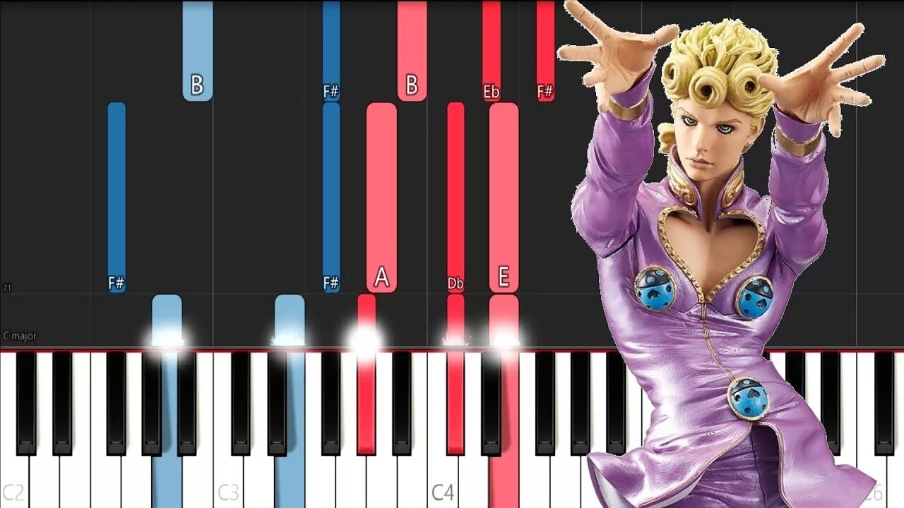 Джорно на пианино. Golden Wind на пианино. Тема Джорно на пианино. Jojo Golden Wind Piano. Giorno s theme