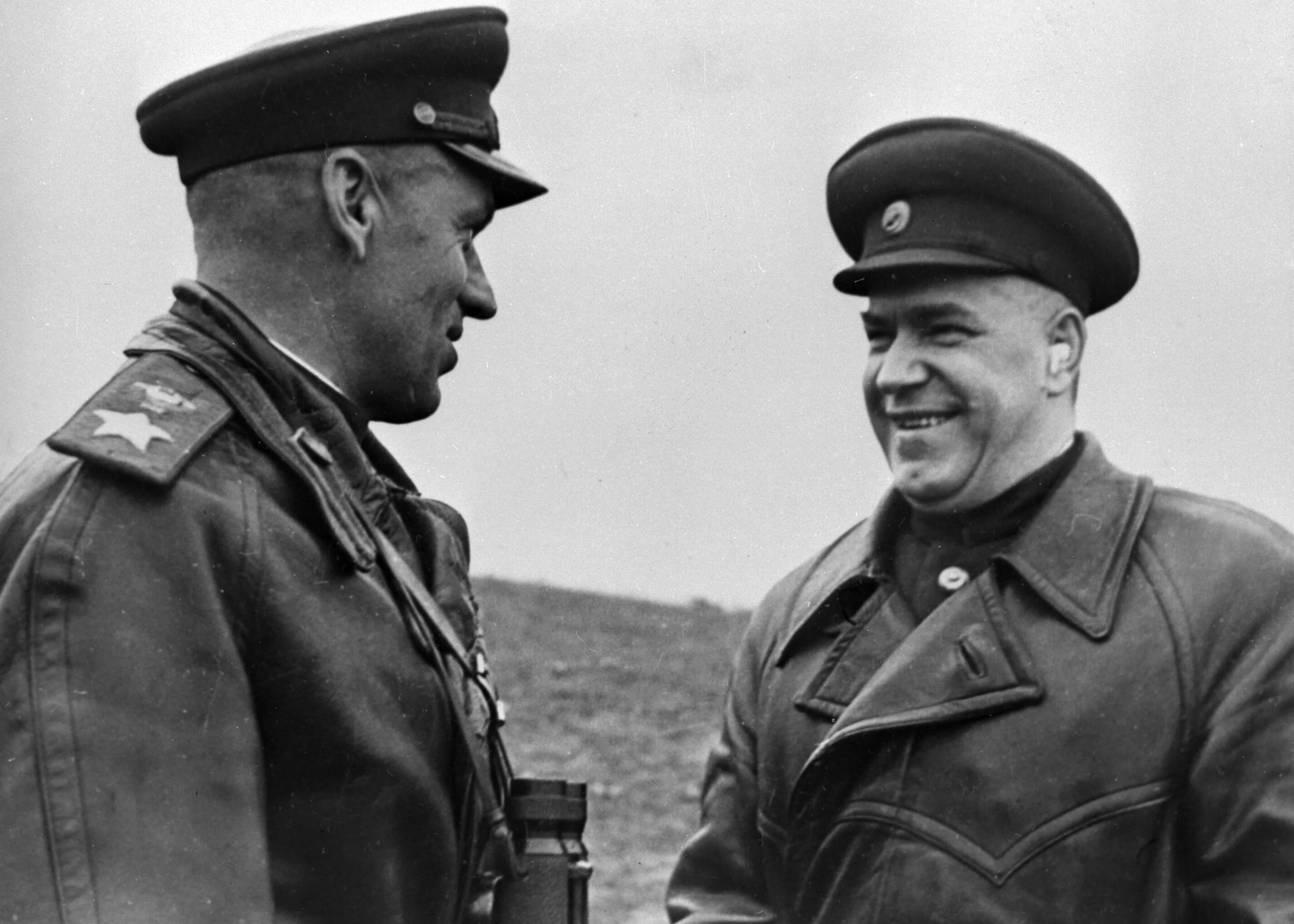 Рокоссовский во время войны. Маршал Жуков 1941.