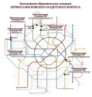 Схема метро 2020