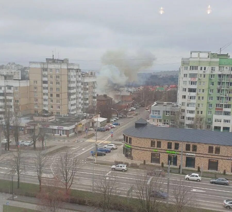 Что сейчас происходит над белгородом