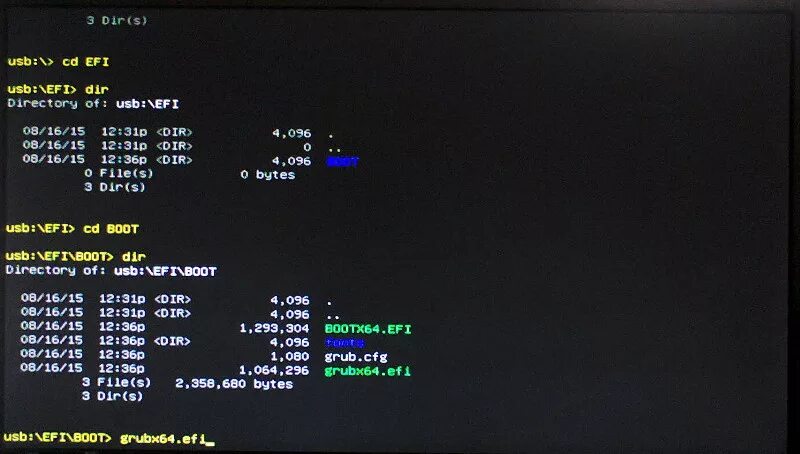 Launch efi shell from filesystem device. Efi shell. uefi built in efi shell. efi usb key boot. efi ubuntu.