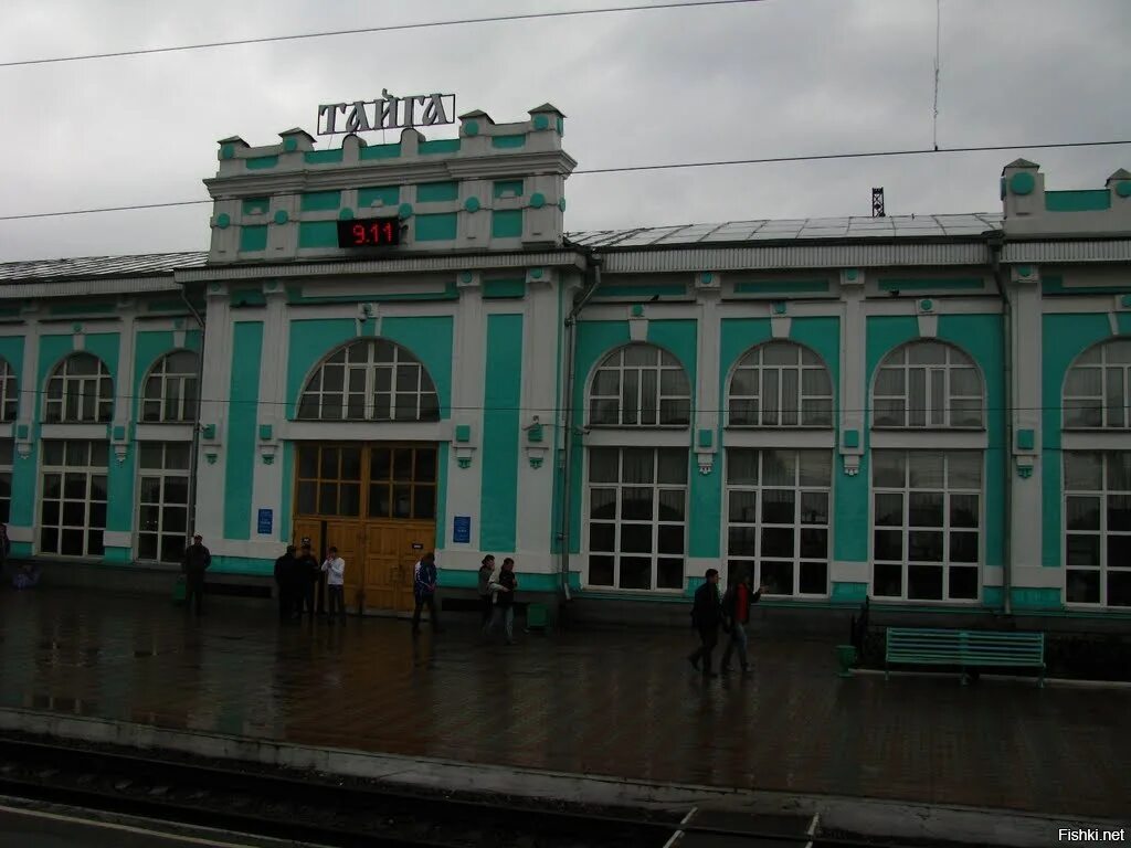 Улицы города тайги
