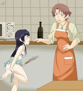 Anime spanking scenes