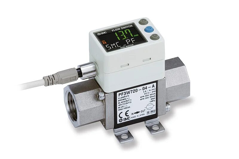 Smc 400. Smc pf3w7. flow switch smc pf3w711-f06-ft-m. smc flow switch. реле расхода f10.