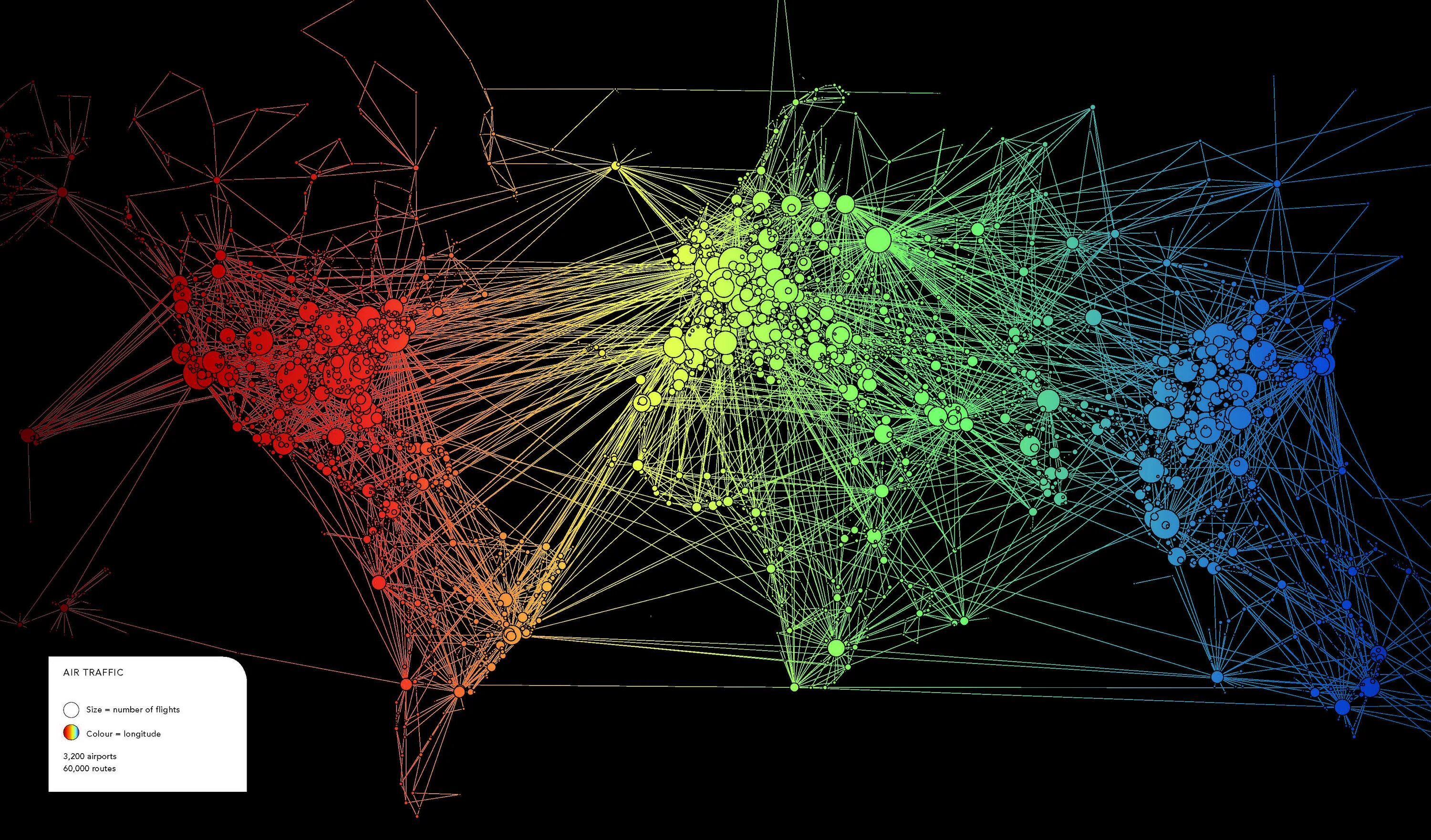 Network Traffic. Air Network Map. Quasar VLBI Network Map. Auto Traffic Map. Data traffic