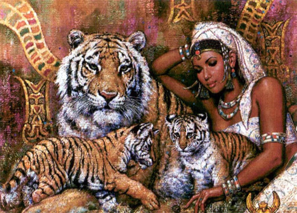 Моя царица королева тигрица