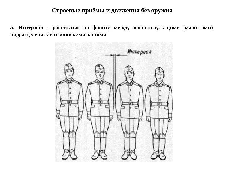 Схема управления строем