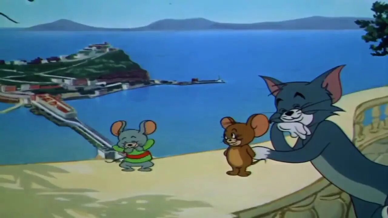 Tom and jerry 55. Том и Джерри мышонок неаполитанец. Том и Джерри Неаполь. Tom and Jerry 1954.