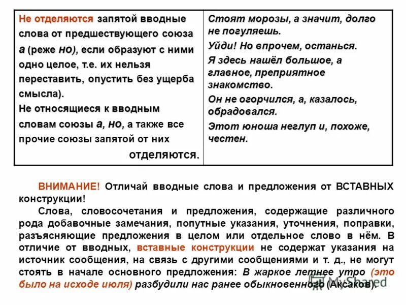 Стало быть вводное слово