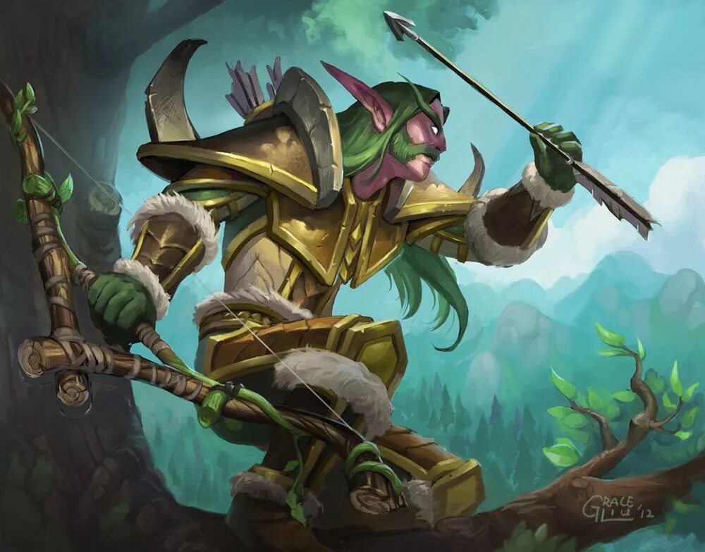 Хант вов. Охотник варкрафт арт. World of Warcraft охотник ночной Эльф. Wow ночной Эльф охотник. World of Warcraft Хант