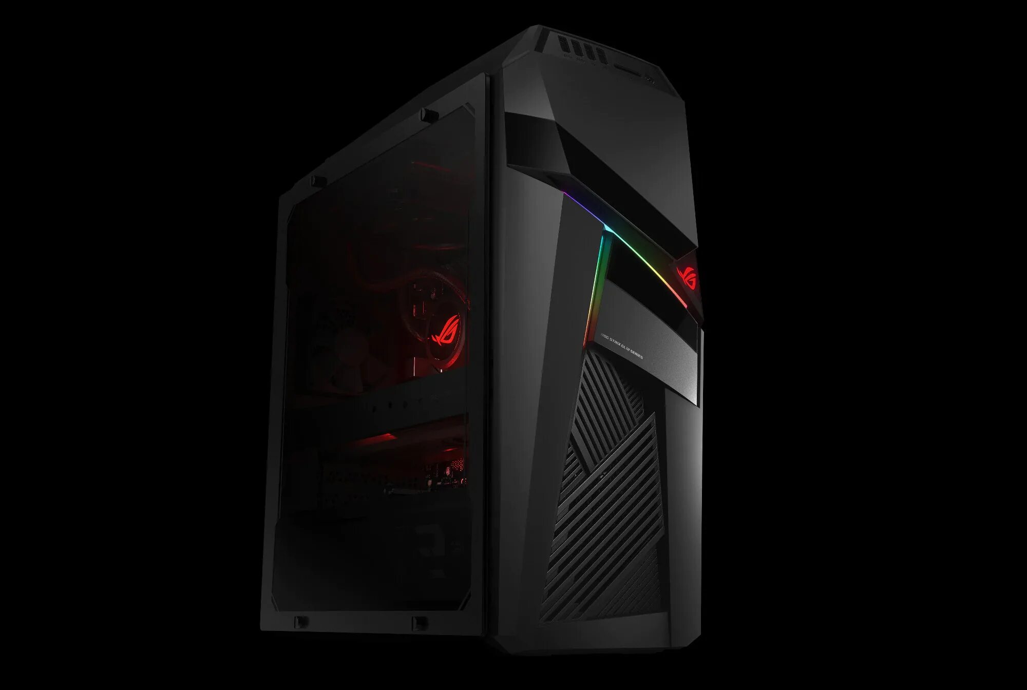 Пк сх. Корпус ASUS ROG Strix. ASUS ROG Strix gl12. Компьютер асус Рог стрикс. Корпус ASUS ROG Strix Helios.