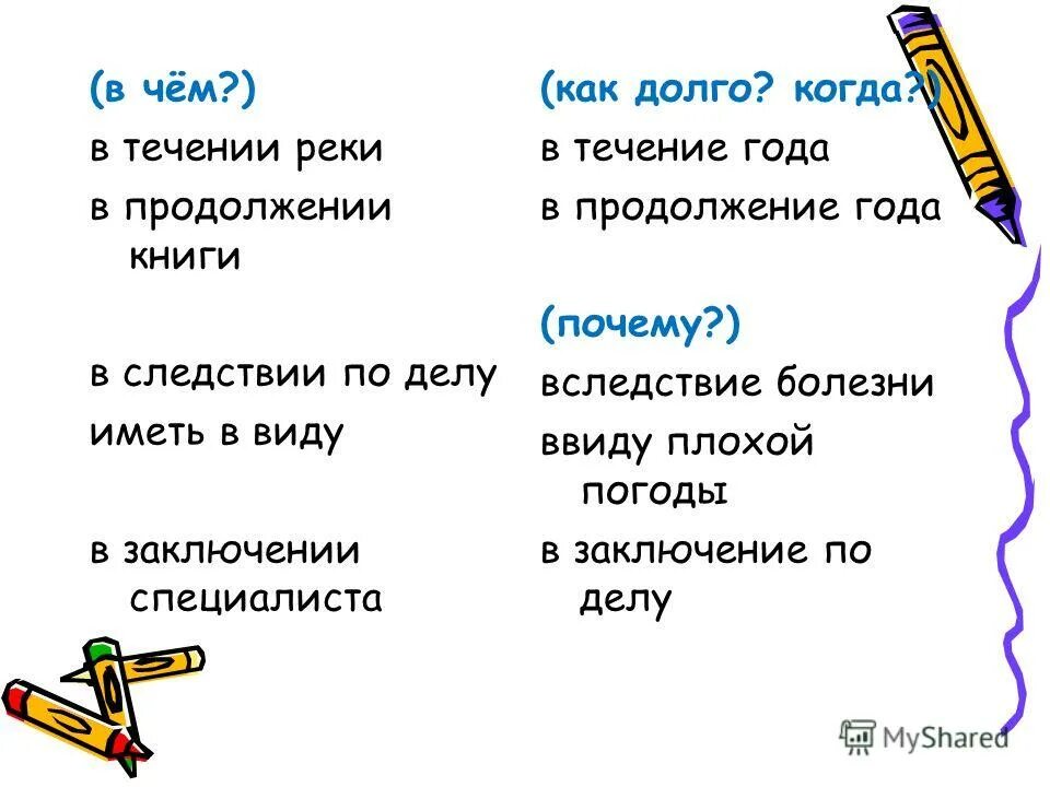 В течении многих лет в продолжении. В течении многих лет в продолжении. В течении многих лет в продолжении. В течение в продолжение вследствие правило. Правописание предлога в продолжение.