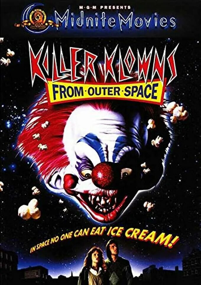 Killer klowns space