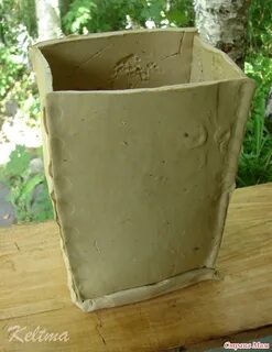 Сделать горшки из гипса