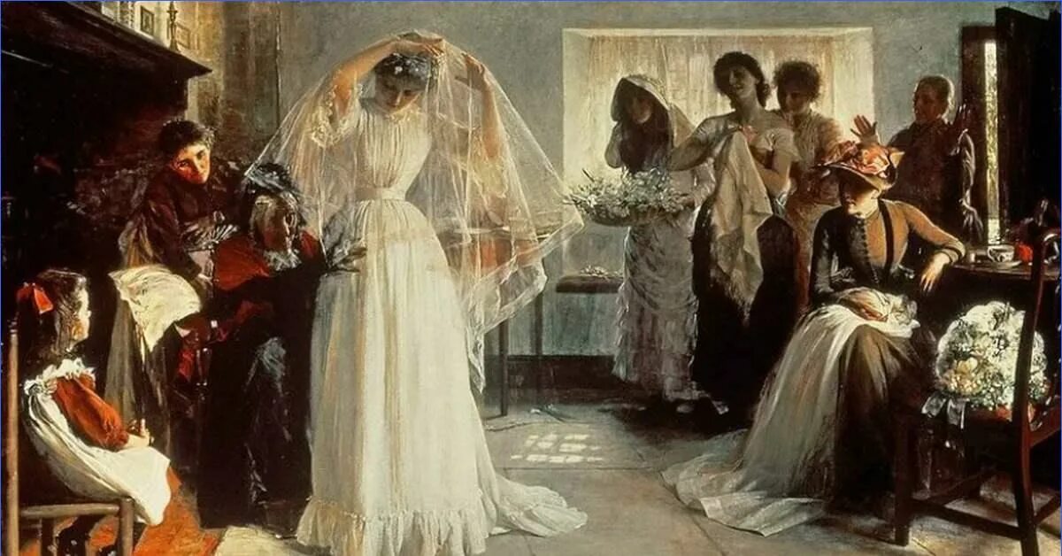 Ассортимент невест предложенных художник. Г г мясоедов смотрины невесты 1860г. венчание 19 век. дворяне в живописи. невеста на руси.